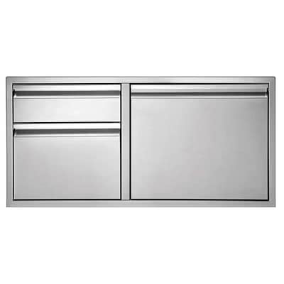 Twin Eagles 42-Inch Door with Two Drawer Combo TEDD422-B