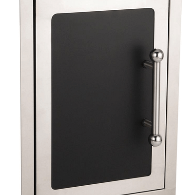 Fire Magic Premium Flush 14-Inch Single Access Door - Black Diamond Series